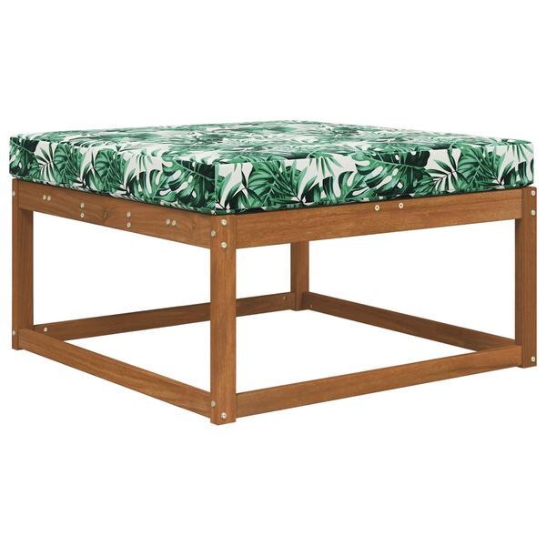 vidaXL Utandyriss&oacute;fap&uacute;&eth;i Bladmyll 80 x 80 x 8 cm P&oacute;l&yacute;ester