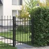 vidaXL Gir&eth;ingarhli&eth; BOXTEL Einhli&eth;a Hur&eth; me&eth; Bogadregnu St&aacute;li 1x1,2 m Sv&ouml;rtu