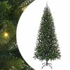 vidaXL Gervi j&oacute;latr&eacute; me&eth; 300 LED me&eth; standi Gr&aelig;nn 240 cm PE og PVC
