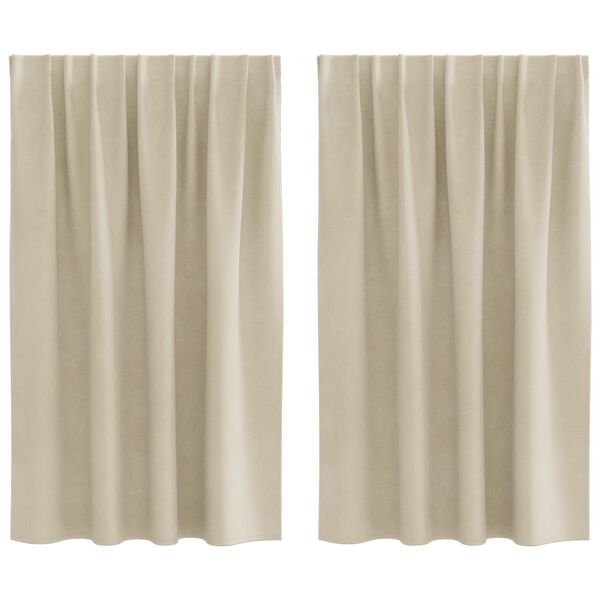 vidaXL Myrkratj&ouml;ld 2 pcs Rj&oacute;malitur 140 x 140 cm Flauel