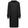 vidaXL Teppishettupeysa KINN Svartur XL cotton