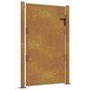 vidaXL Gar&eth;hli&eth; 100x125 cm &uacute;r corten st&aacute;li