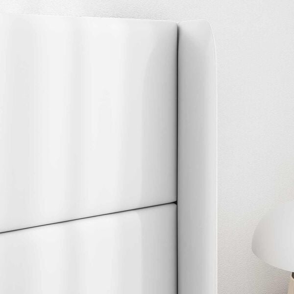 vidaXL Haust eyra Hv&iacute;tt 80 x 16 x 4 cm PVC