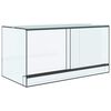vidaXL Terrarium me&eth; geymslu Gegns&aelig;tt 80 x 40 x 40 cm glass