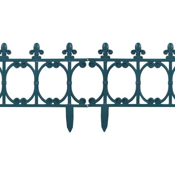 vidaXL Gar&eth;kantur 16 stk. Gr&aelig;nn 10 m PP