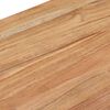 vidaXL Veggborð 110x30x76 cm Gegnheill Akasíuviður