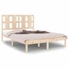vidaXL R&uacute;mgrind Gegnheill Vi&eth;ur 120x190 cm L&iacute;til Tv&iacute;brei&eth;