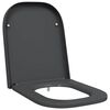 vidaXL WC sete Antras&iacute;t 47,5 x 35 x 3,6 cm Duroplast