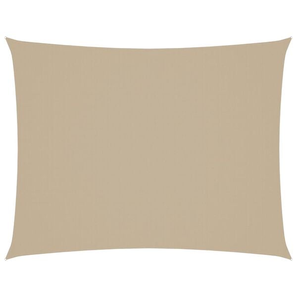 vidaXL S&oacute;lskyggni S&oacute;lsegl Oxfordd&uacute;kur R&eacute;tthyrnt 3x4 m Drapplita&eth;