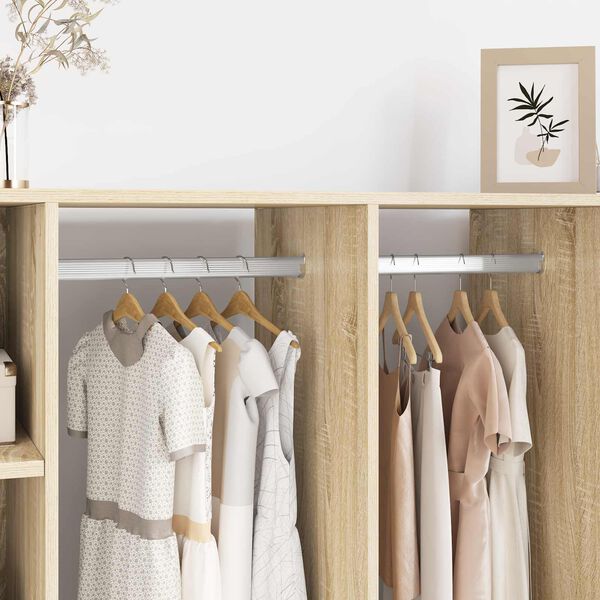 vidaXL Sk&aacute;pstangast&iacute;fu 2 pcs Hv&iacute;tt sink 40 x 18 x 10 mm J&aacute;rn