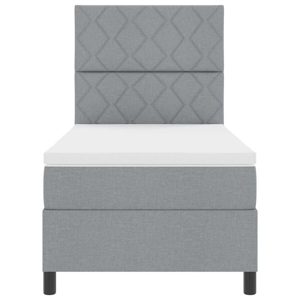 vidaXL Kassi vorinn r&uacute;m me&eth; d&yacute;nu me&eth; led Lj&oacute;sgr&aacute;tt 100 x 200 cm d&uacute;kur