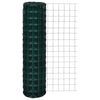 vidaXL Euro Gir&eth;ing St&aacute;l 25 x 1,5 m Gr&aelig;n