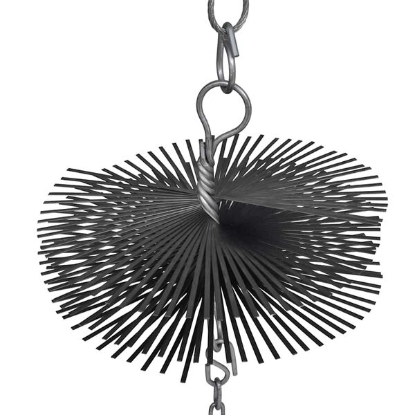 Hringlaga Skorsteinsbursti 20 cm &thorn;verm&aacute;l