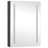 325546 vidaXL LED Bathroom Mirror Cabinet 50x13x70 cm