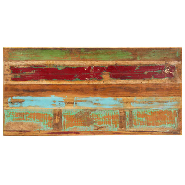 vidaXL Borðstofuborð Gegnheill Gagnvarinn Viður 140x70x76 cm