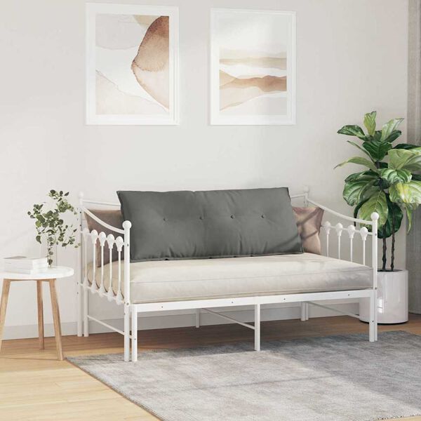 vidaXL Bakp&uacute;&eth;i D&ouml;kk gr&aacute; 120 x 50 cm Mikr&oacute;trefjefni