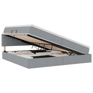 vidaXL R&uacute;m me&eth; geymslur&yacute;mi og LED me&eth; d&yacute;nu Lj&oacute;sgr&aacute;r 200 x 200 cm d&uacute;kur