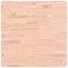 vidaXL Bor&eth;plata 60x60x2,5 cm Ferningur Gegnheilt Beyki