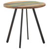vidaXL Bor&eth;stofubor&eth; 80 cm Gegnheill Endurunninn Vi&eth;ur