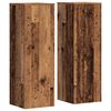 vidaXL Pl&ouml;ntustandar 2 stk Vi&eth;arlitur 33x33x100 cm Samsettur Vi&eth;ur