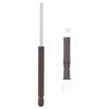 vidaXL Svifreglur fyrir hillu 12 pcs Drapplita&eth;ur &Oslash;10 x 170 mm St&aacute;l