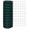vidaXL Euro Gir&eth;ing St&aacute;l 10 x 1,0 m Gr&aelig;n