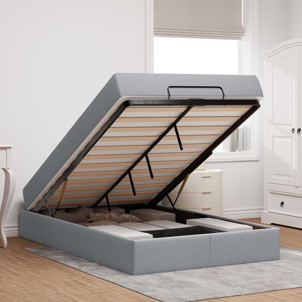 vidaXL R&uacute;mgrind me&eth; d&yacute;nu me&eth; d&yacute;nu 2 pcs Lj&oacute;sgr&aacute;tt d&uacute;kur