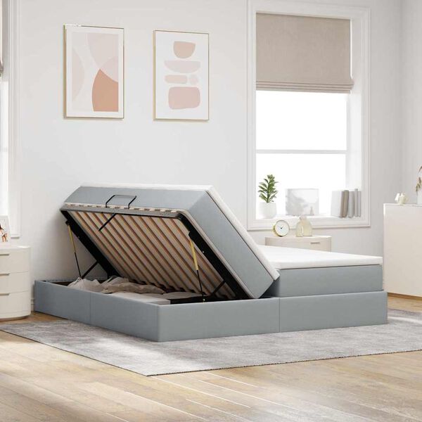 vidaXL R&uacute;m me&eth; geymslur&yacute;mi og d&yacute;nu Lj&oacute;sgr&aacute;r 200 x 200 cm P&oacute;l&yacute;ester