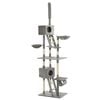 vidaXL Kattatr&eacute; me&eth; S&iacute;salkl&oacute;rustaurum 230-260 cm Gr&aacute;tt