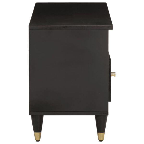 vidaXL Sj&oacute;nvarpssk&aacute;pur 100x33x46 cm Gegnheill Mang&oacute;vi&eth;ur