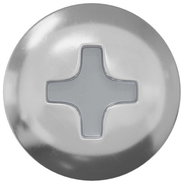 vidaXL Sj&aacute;lfvirkur Nagli 12 pcs Sinkh&uacute;&eth;a&eth; 4 x 25 mm St&aacute;l