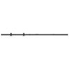 vidaXL Braut fyrir Rennihur&eth; Kolst&aacute;l 122 cm