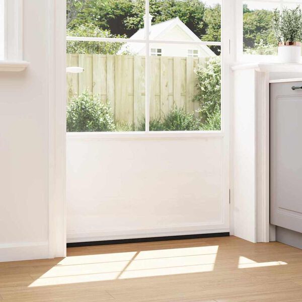 vidaXL Sj&aacute;lfklemmdu hur&eth;arbrosseglin 12 pcs Hv&iacute;tt 100 cm &Aacute;lblenda