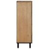 vidaXL Highboard Br&uacute;n 60x33x100 cm Solid Wood Mang&oacute;