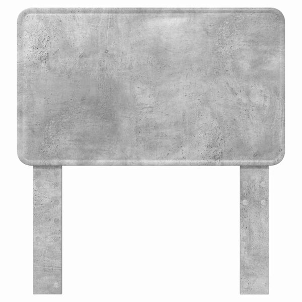 vidaXL H&ouml;f&eth;agafl me&eth; h&ouml;fu&eth;gafl Steingri&eth; 75 cm Samsettur vi&eth;ur