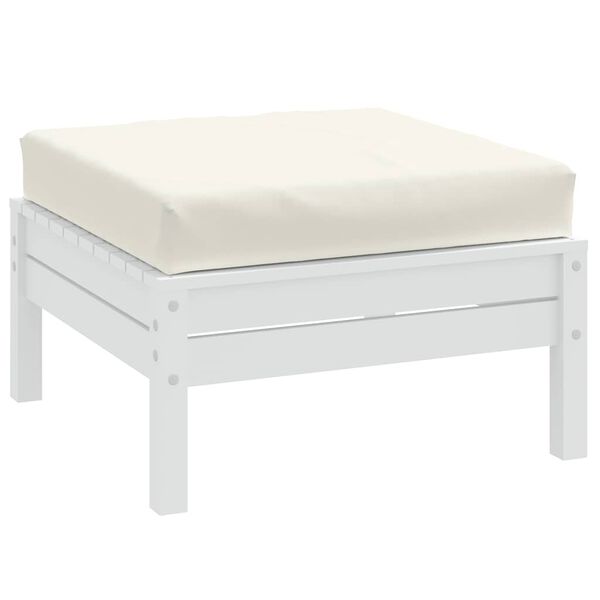 vidaXL Sessa fyrir Brettas&oacute;fa Rj&oacute;mahv&iacute;tar blanda 60x60x9,5 cm Efni