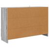 vidaXL Vi&eth;beinteyfla Gr&aacute;r Sonoma 100 x 30 x 65,6 Samsettur vi&eth;ur