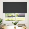 vidaXL R&uacute;llugard&iacute;nur Blackout Svartur 155x130 cm Efni Breidd 151,6 cm