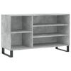 vidaXL Sk&oacute;sk&aacute;pur Steypugr&aacute;r 102x36x60 cm Samsettur Vi&eth;ur