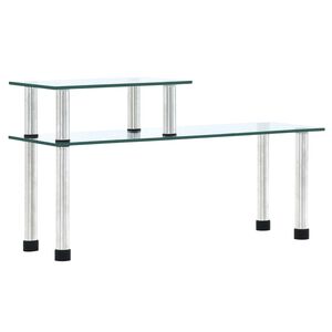 vidaXL Eldhúshilla Glær 45x16x26 cm Hert Gler