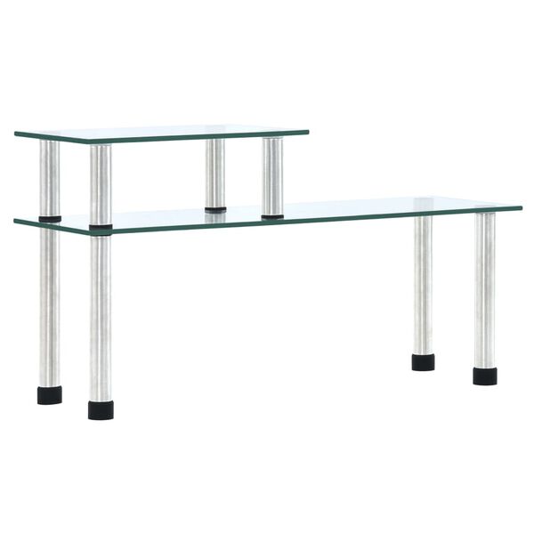 vidaXL Eldhúshilla Glær 45x16x26 cm Hert Gler