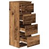 vidaXL skenkur Old Wood 37,5x35x99 cm Engineered Wood
