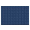 vidaXL Þyngdarteppi Blátt 120x180 cm 5 kg Efni