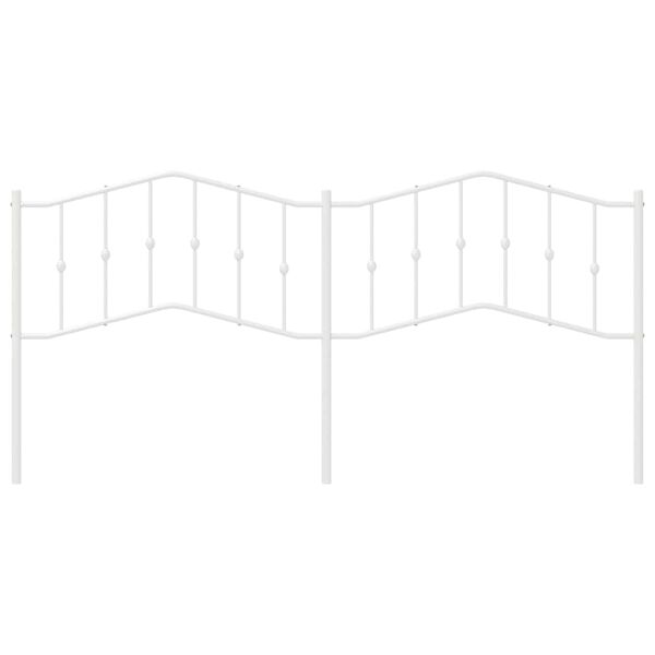 vidaXL H&ouml;fu&eth;gafl &uacute;r M&aacute;lmi Hv&iacute;tur 193 cm