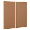 vidaXL Tafla Br&uacute;nn 80 x 80 x 1.4 cm Gegnheil fura