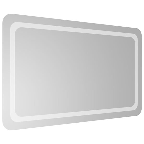 vidaXL LED Ba&eth;herbergisspegill 60x100 cm