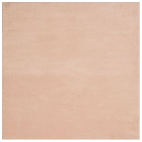 vidaXL Motta &bdquo;HUARTE" Stutt Flos og &THORN;voanleg Ro&eth;i 120x120 cm