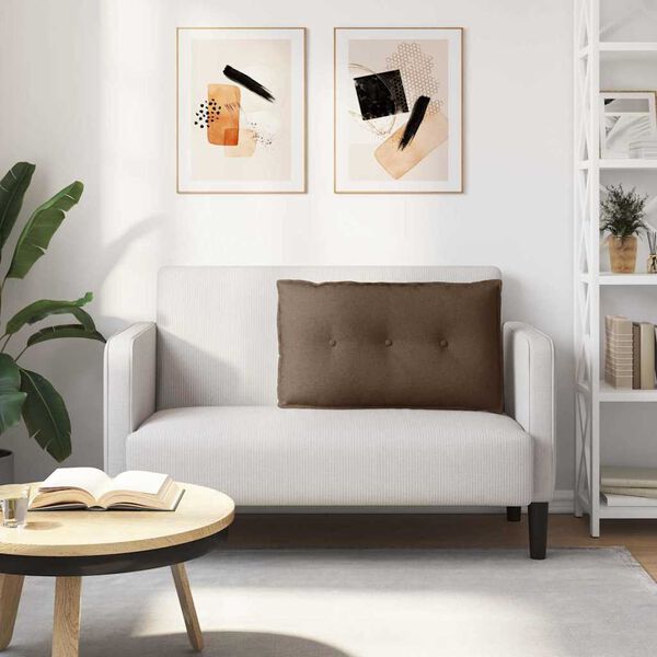 vidaXL Bakp&uacute;&eth;i Br&uacute;nn 80 x 19 x 50 cm d&uacute;kur