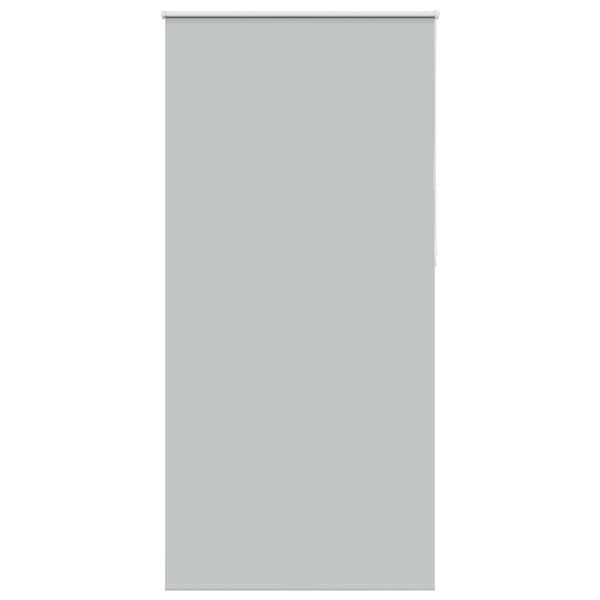 vidaXL R&uacute;llugard&iacute;nur Myrkvun lj&oacute;s gr&aacute;r 95x210 cm Efni Breidd 90,7 cm