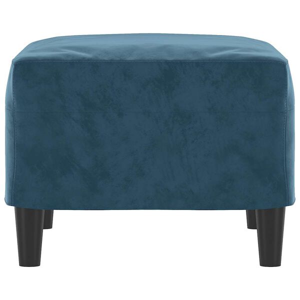 vidaXL F&oacute;taskemill Bl&aacute;r 60x50x41 cm Flauel